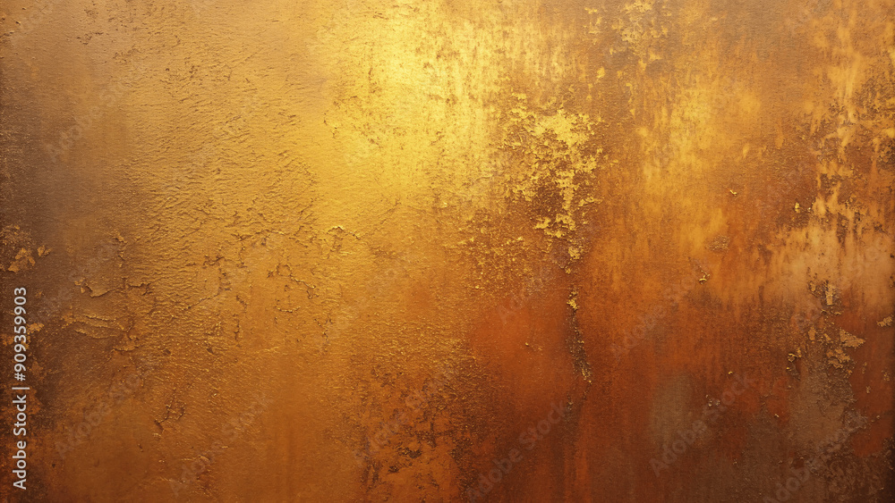 rusty gold smooth texture painted wall concrete design background rusty gold smooth texture painted wall concrete design background