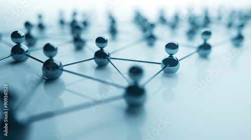 Digital Network of Diverse Job Connections in 3D Virtual Space