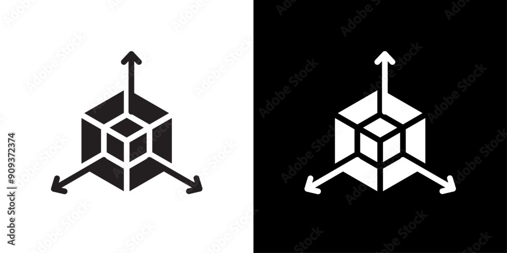 Bim icon flat line symbol set. Bim icon flat line symbol set.
