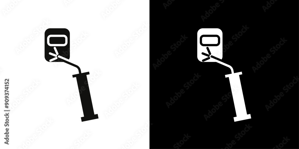 Welding icon flat line symbol set. Welding icon flat line symbol set.