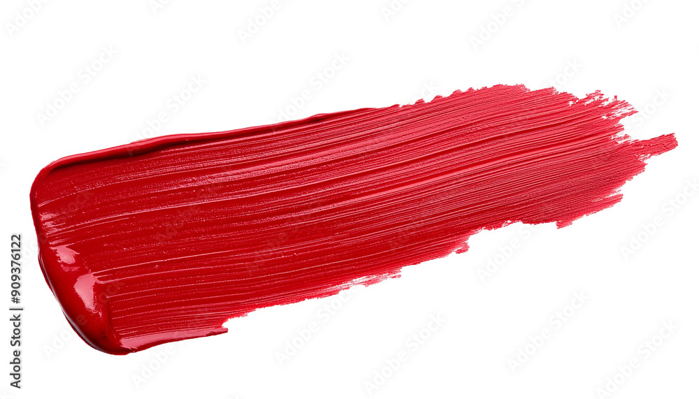 red paint isolated on white red paint isolated on white
