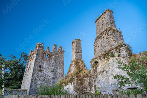 castle ruins, castlemartyr, ireland photo