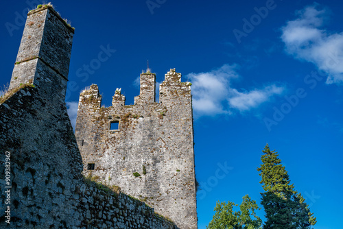 castle ruins, castlemartyr, ireland photo