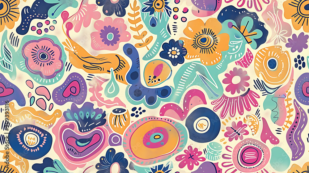 Fototapeta premium flower pattern