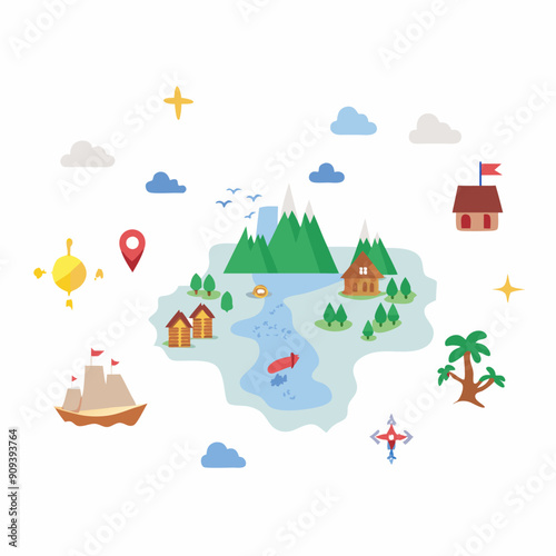Wallpaper Mural Графика и иллюстрации Torontodigital.ca