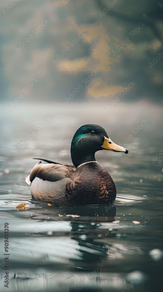 duck isolated on paper background duck isolated on paper background