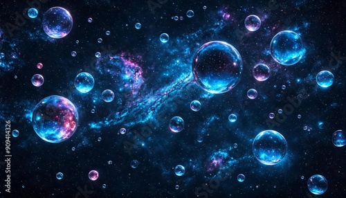 Wallpaper Mural Cosmic Escape in the Multiverse System with Alternate Dimensions Torontodigital.ca