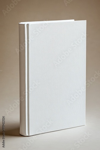 Book Cover Design White Textured