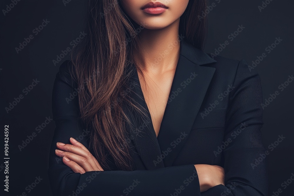 Professional Portrait of Confident Businesswoman Professional Portrait of Confident Businesswoman