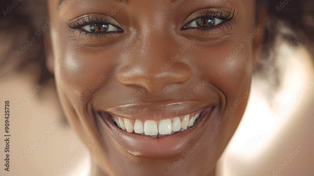 3D close-up of a woman with a radiant smile, showcasing her beautiful, perfect teeth with this inviting photo. 3D close-up of a woman with a radiant smile, showcasing her beautiful, perfect teeth with this inviting photo.