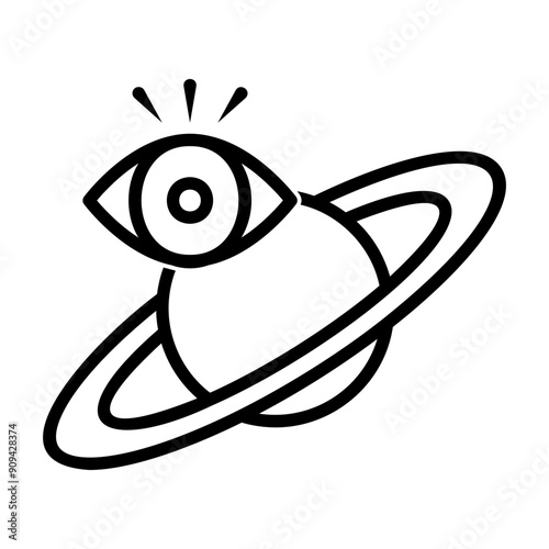 observation  Line Icon
