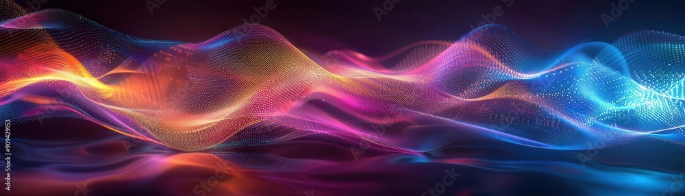 Photon interference pattern, waveparticle duality, light waves, quantum interference, uhd, copy space for text, Photon interference pattern, waveparticle duality, light waves, quantum interference, uhd, copy space for text,