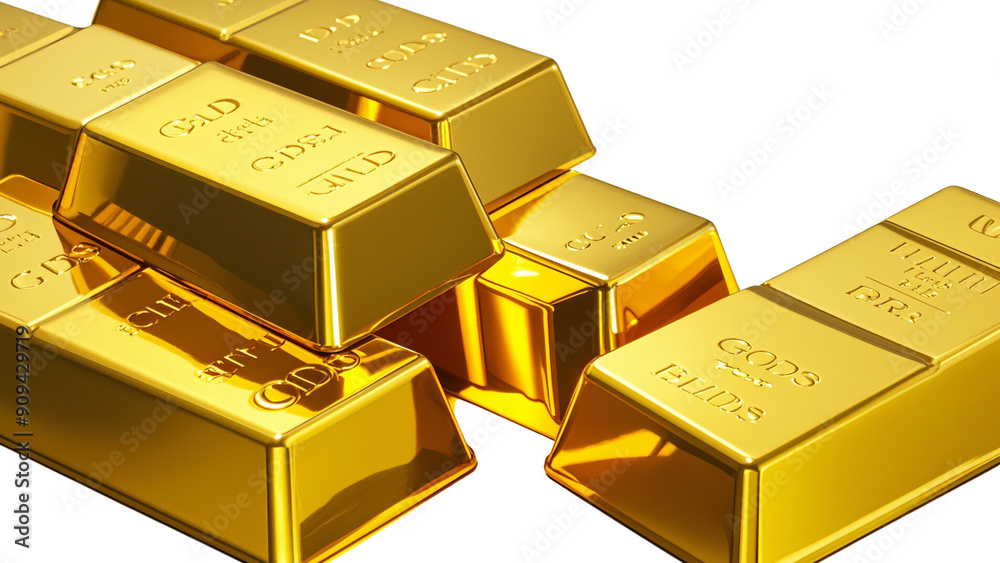 Set Of Gold bars stacks,,, Set Of Gold bars stacks,,,
