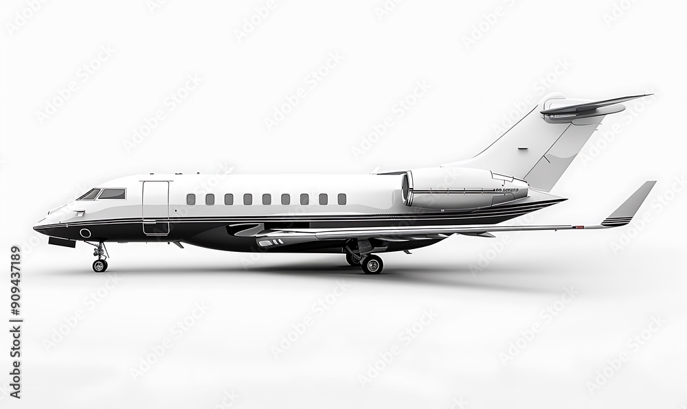 Airplane isolated on white background Airplane isolated on white background
