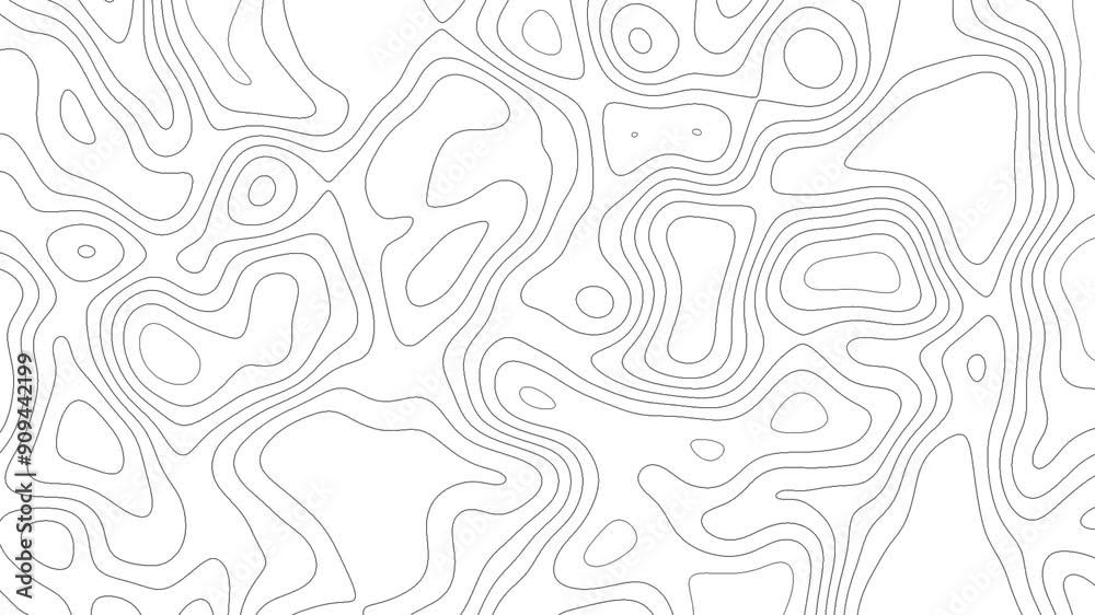 abstract topography background motion loop footage video with geo pattern