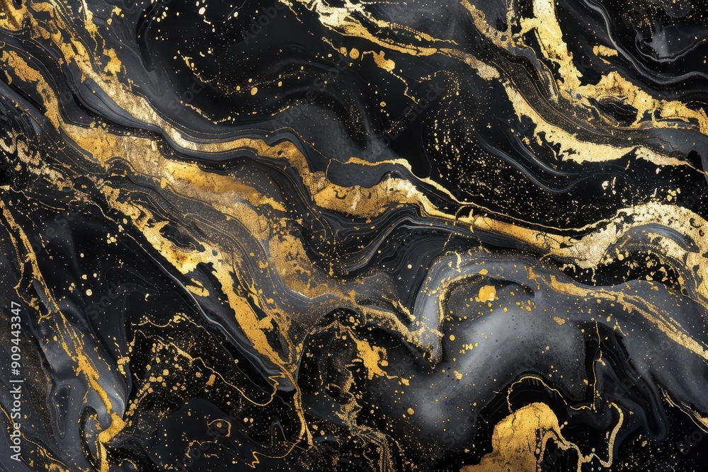 luxurious black and gold marble texture swirling abstract patterns high contrast veining polished surface opulent and dramatic intricate details modern elegance luxurious black and gold marble texture swirling abstract patterns high contrast veining polished surface opulent and dramatic intricate details modern elegance