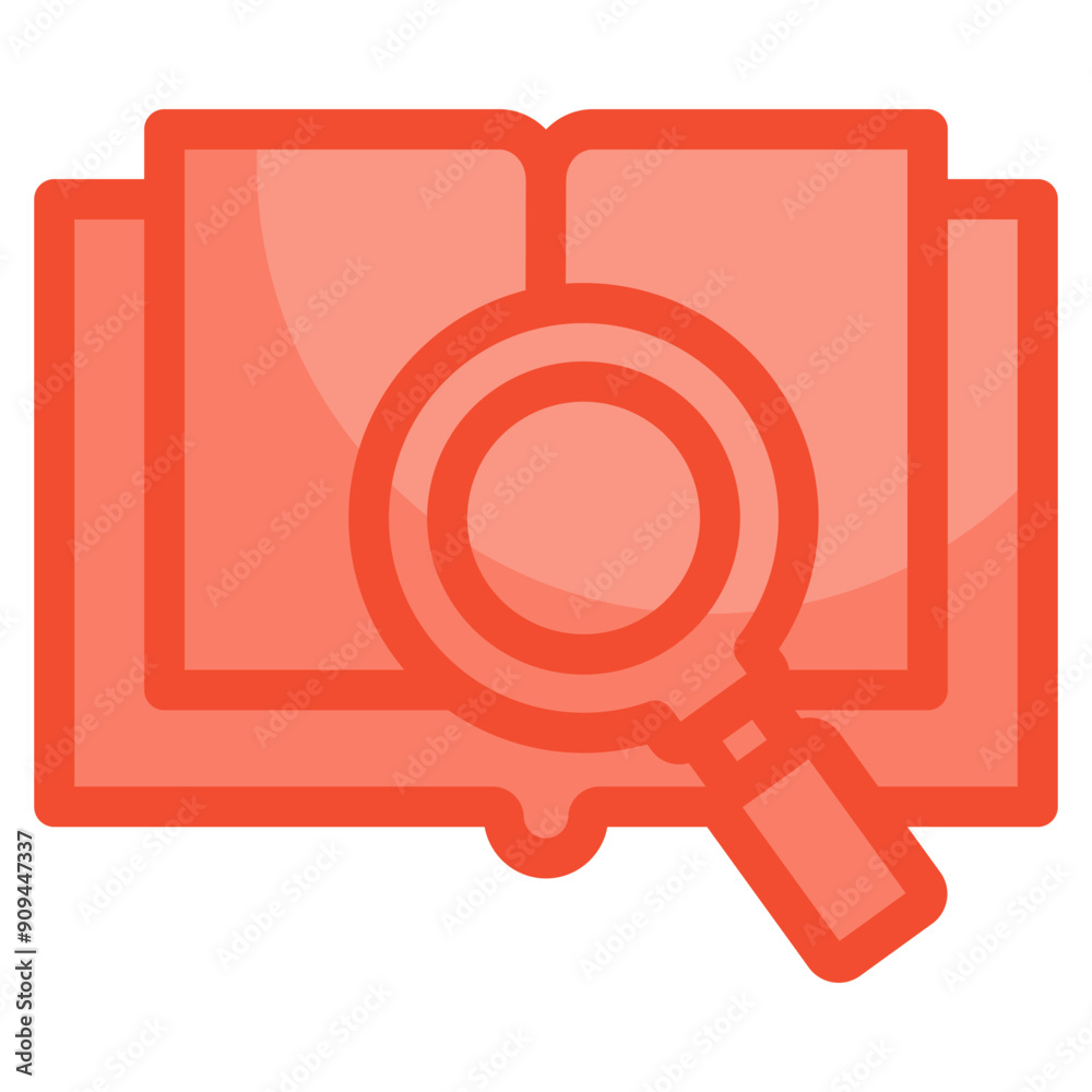 Research Icon Element For Design