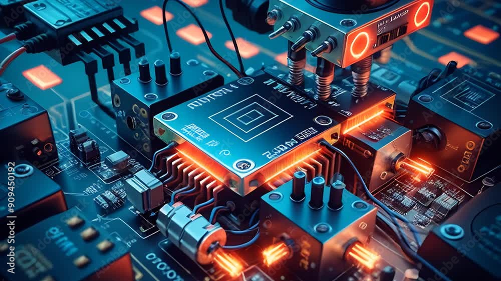 Electronic circuit board Electronic circuit board