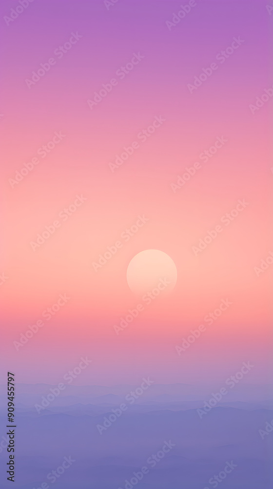 Digital dreamy purple and pink sky abstract graphics poster background Digital dreamy purple and pink sky abstract graphics poster background