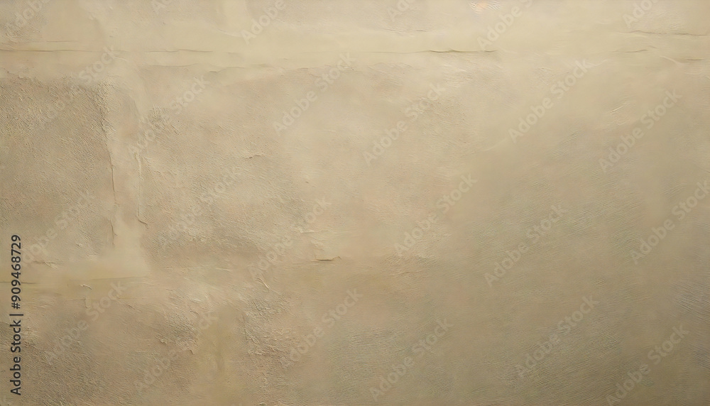 Naklejka premium シンプルなベージュの壁の素材。土壁の装飾背景。Simple beige wall material. Earthen wall decoration background.