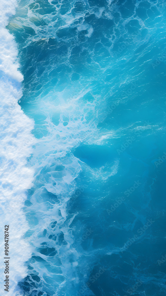 Digital beach waves sea water abstract graphics poster background Digital beach waves sea water abstract graphics poster background