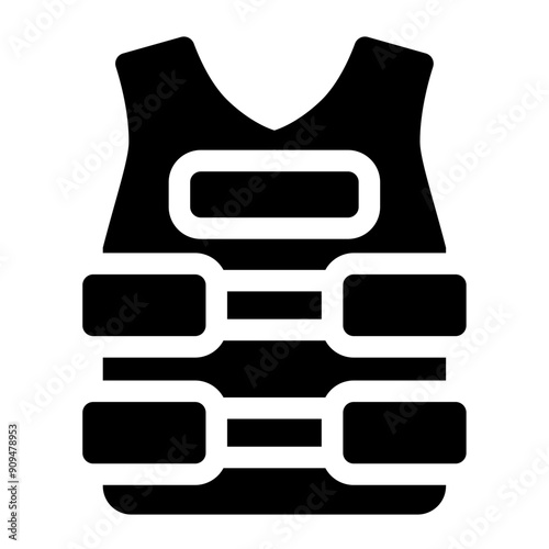 bulletproof vest icon 