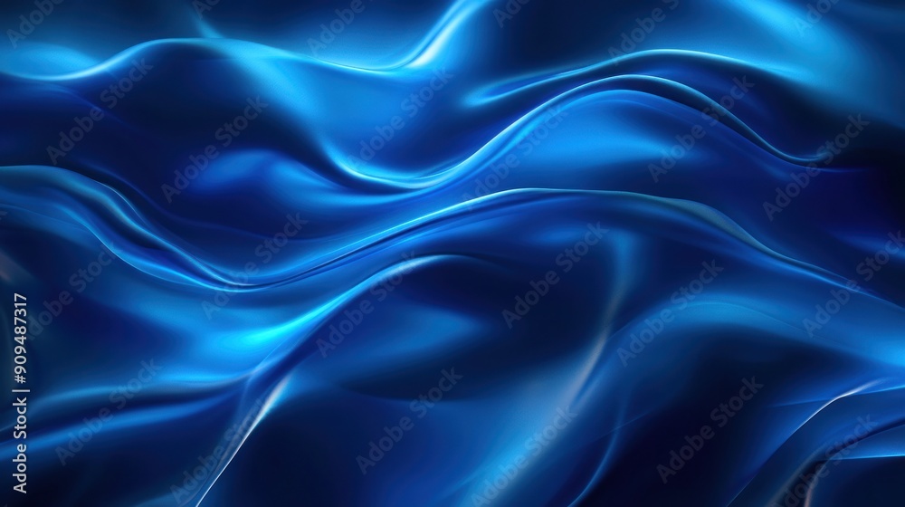 Abstract Blue Swirling Background Abstract Blue Swirling Background