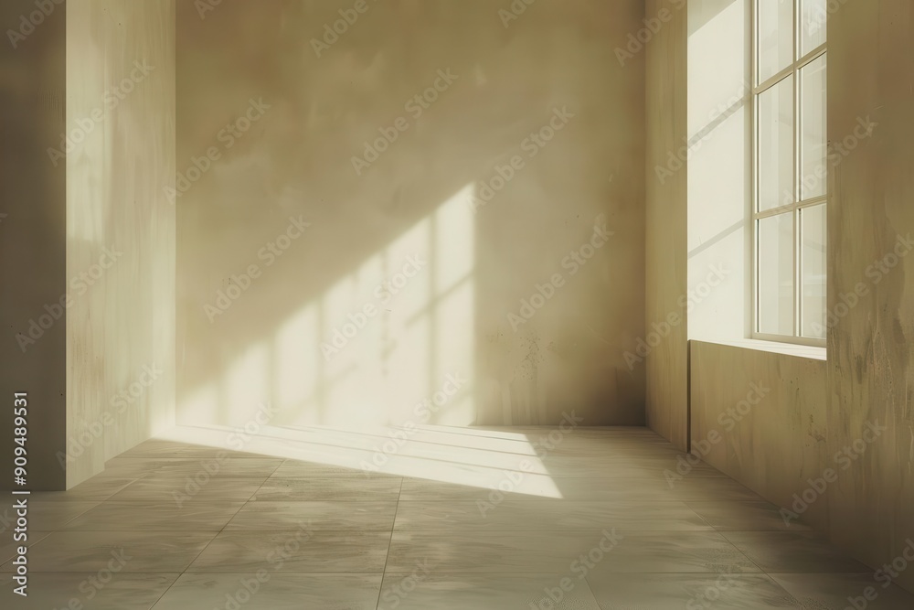 minimalist empty room interior bathed in soft diffused light clean lines neutral tones and subtle shadows create a serene and spacious atmosphere minimalist empty room interior bathed in soft diffused light clean lines neutral tones and subtle shadows create a serene and spacious atmosphere