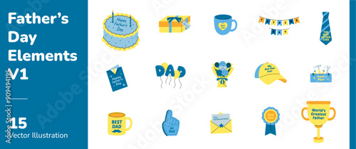 Father's Day Elements 1