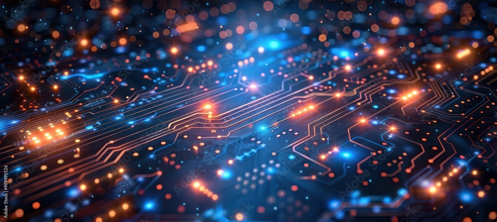 Abstract Circuit Board Technology Background Abstract Circuit Board Technology Background