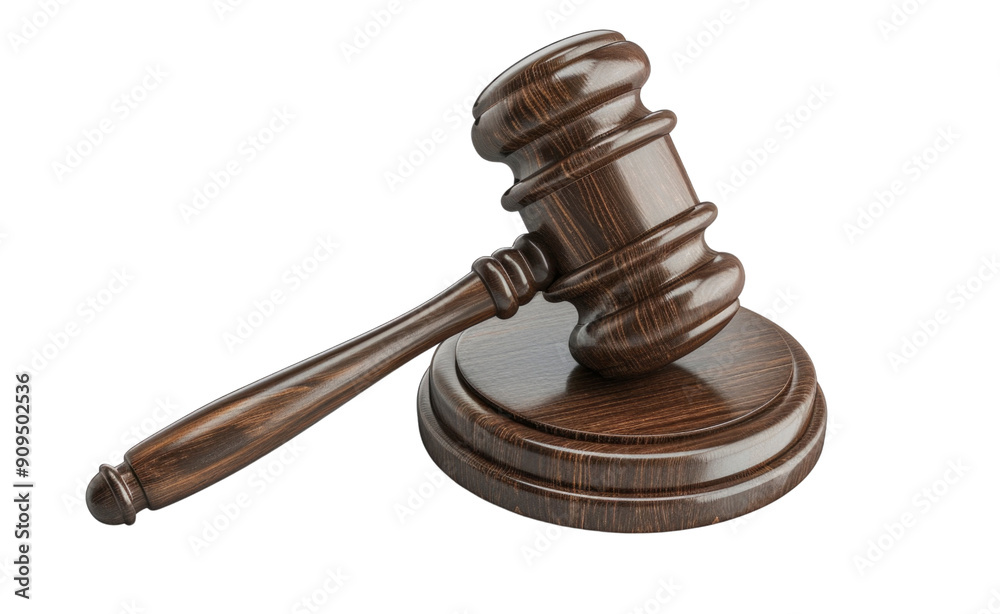 A wooden gavel on a block, commonly used in courts of law and auctions. It is a symbol of authority and justice. A wooden gavel on a block, commonly used in courts of law and auctions. It is a symbol of authority and justice.