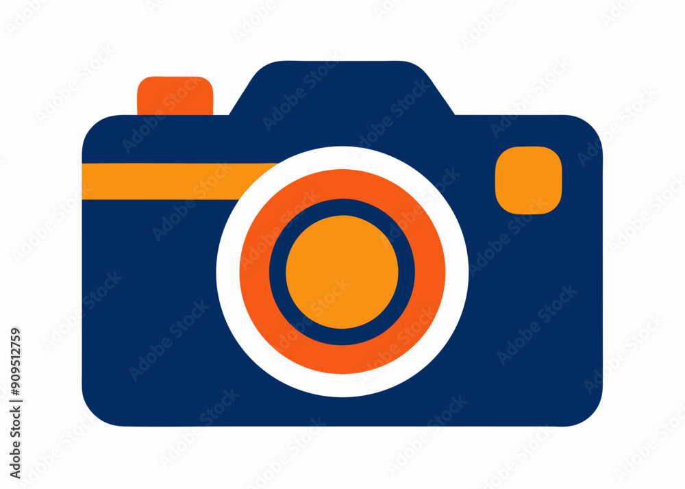 Camera Shape Icons: Vector Art & Flat Style Illustrations Camera Shape Icons: Vector Art & Flat Style Illustrations