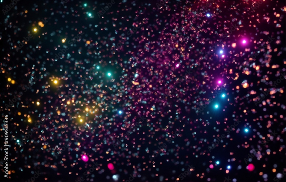 Cosmic Rain: A vibrant shower of multicolored stars against the infinite expanse of space, capturing the awe-inspiring beauty of the cosmos. Cosmic Rain: A vibrant shower of multicolored stars against the infinite expanse of space, capturing the awe-inspiring beauty of the cosmos.