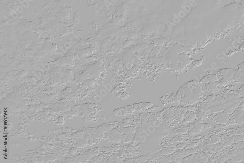 A grey wall with a few small cracks. The wall is very plain and has no decoration. The cracks give the wall a rough and unfinished appearance