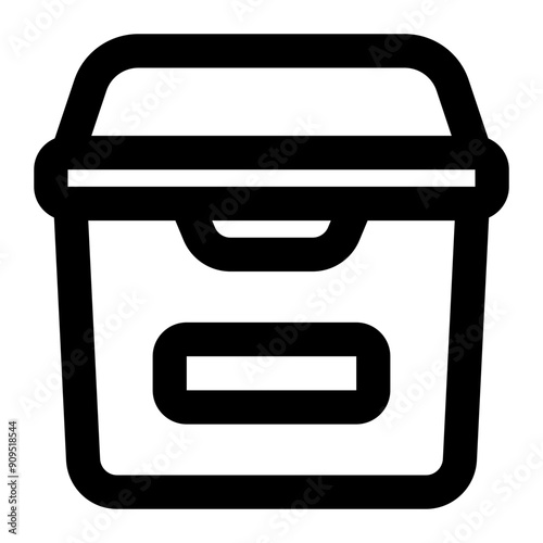 ice box icon for illustartion