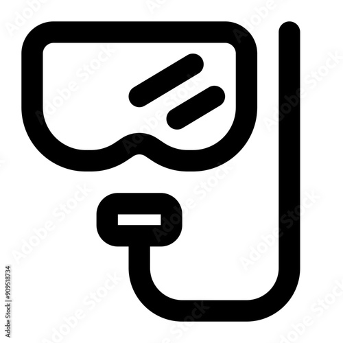snorkel icon for illustartion