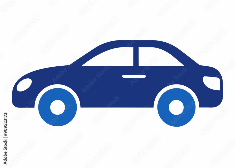 Vector Car Illustrations: Simple Top View & Graphic Art Vector Car Illustrations: Simple Top View & Graphic Art