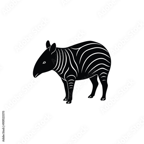 tapir silhouette

