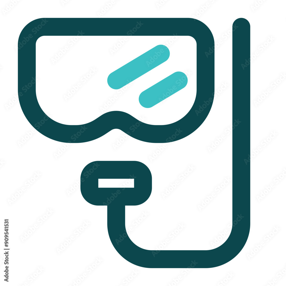 snorkel icon for illustartion snorkel icon for illustartion