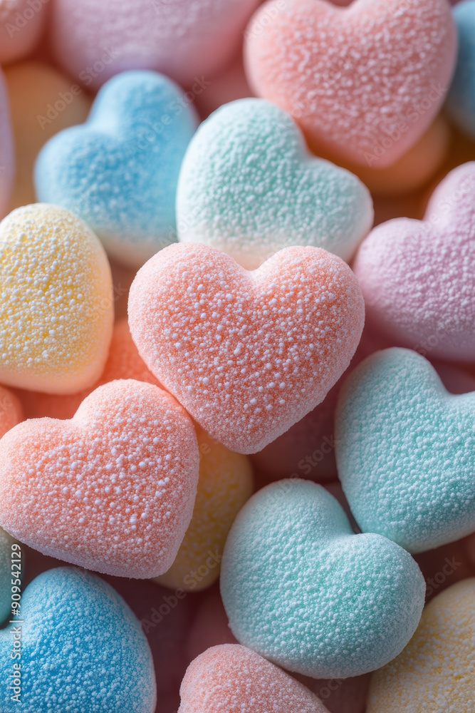Soft Pastel Marshmallows Pattern Soft Pastel Marshmallows Pattern