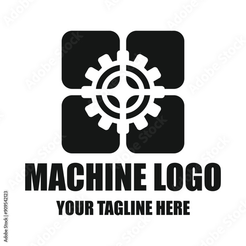 Mechanical repair logo design