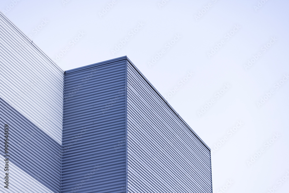 Partial details of large factory building Partial details of large factory building