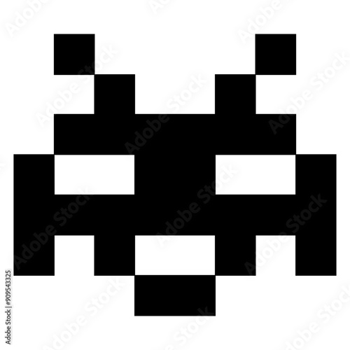 8-Bit Pixel Tamagochi Icon