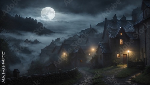 A Remote Village's Dark Legend of the Witch Under the Ominous Full Moon
