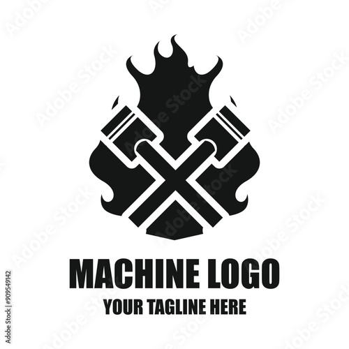 Mechanical engineering logo design