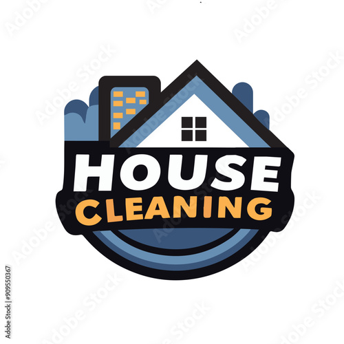 cleaning construction  janitorial commercial pressure wash and cleaning service logo design unique new vector eps jpeg for your company or business