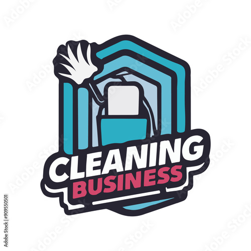 cleaning construction  janitorial commercial pressure wash and cleaning service logo design unique new vector eps jpeg for your company or business