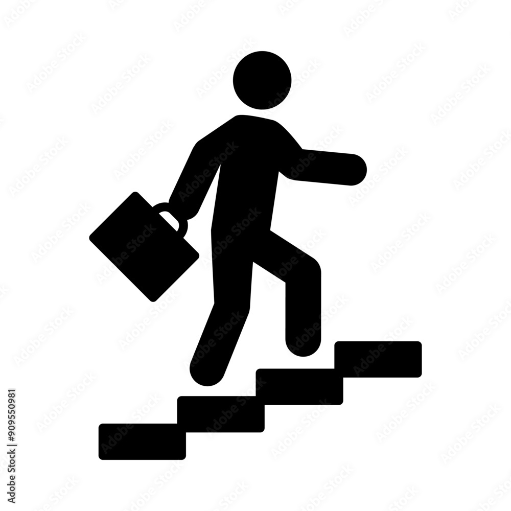 Career icon template Career icon template