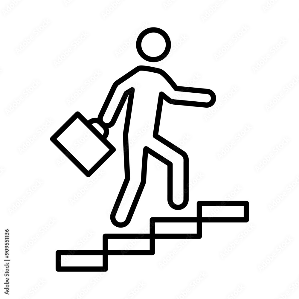 Career icon template Career icon template