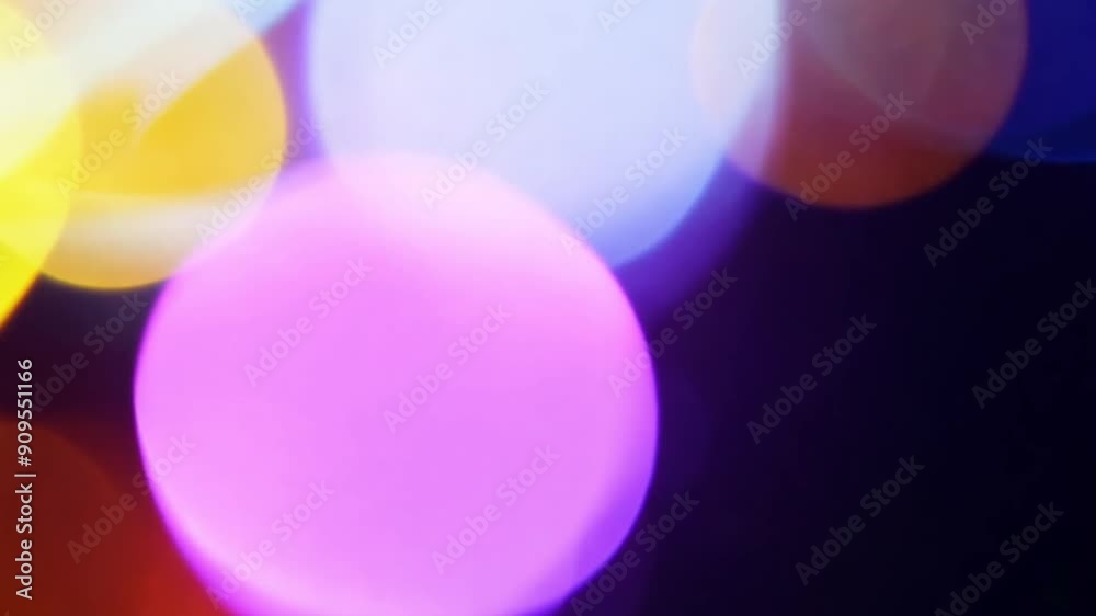 Dynamic light leaks and colorful bokeh lights Dynamic light leaks and colorful bokeh lights